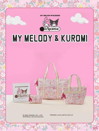 LeSportsac My Melody and Piano Floral Tote Bag with Charm - In Kawaii Shop