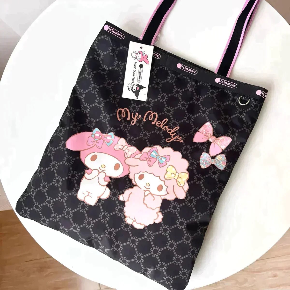 LeSportsac MyMelody & Piano Tote Bag - InKawaiiShop <span style="background-color:rgb(246,247,248);color:rgb(28,30,33);"> LeSportsac MyMelody & Piano Tote Bag , , LeSportsac , My Melody, sanrio , inkawaiishop.com </span>