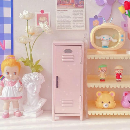 Macaron-colored Mini Lockers - In Kawaii Shop