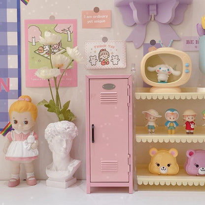 Macaron-colored Mini Lockers - In Kawaii Shop