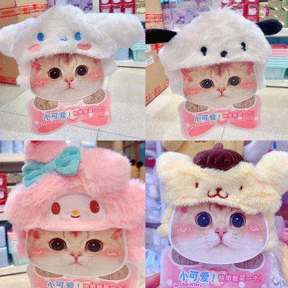 Miniso Fluffy Head Wear For Pets - In Kawaii Shop