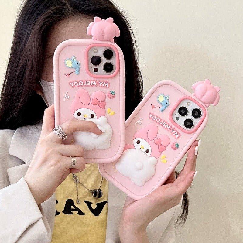 My Melody Stress-Relief 3D Phone Case – In Kawaii Shop My Melody Stress-Relief 3D Phone Case – In Kawaii Shop