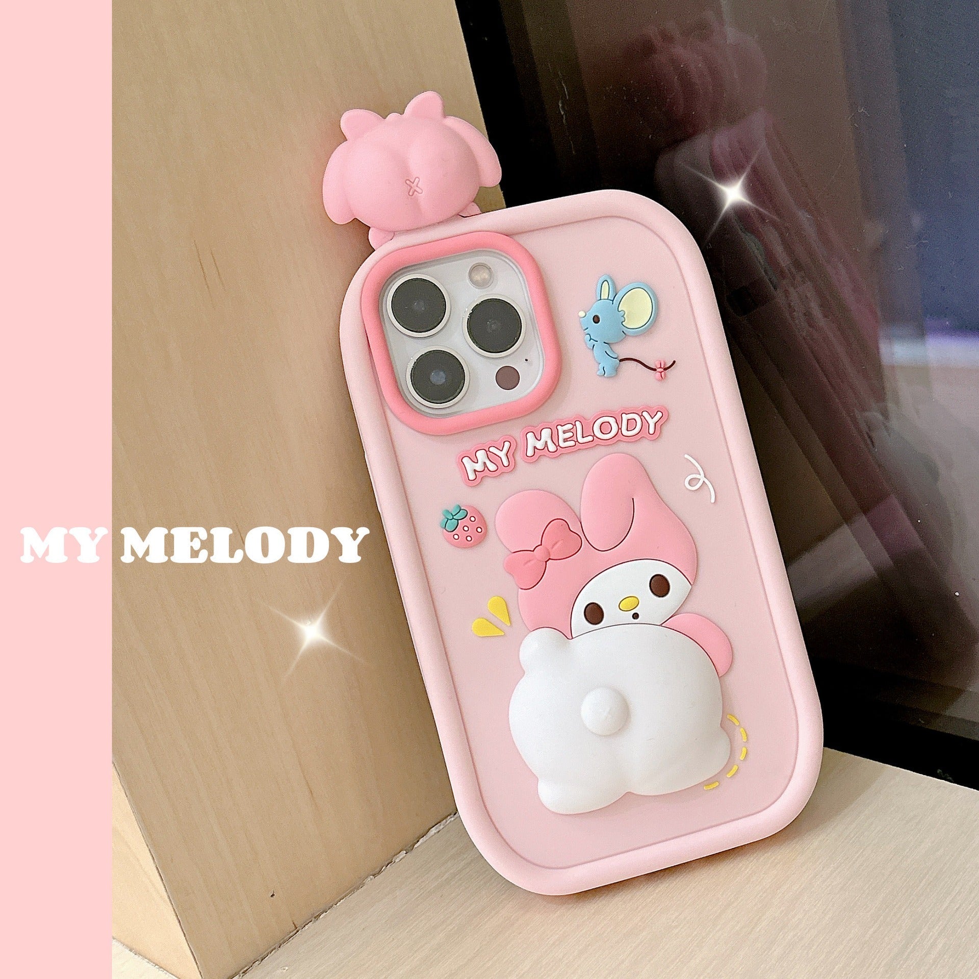 My Melody Stress-Relief 3D Phone Case - In Kawaii Shop