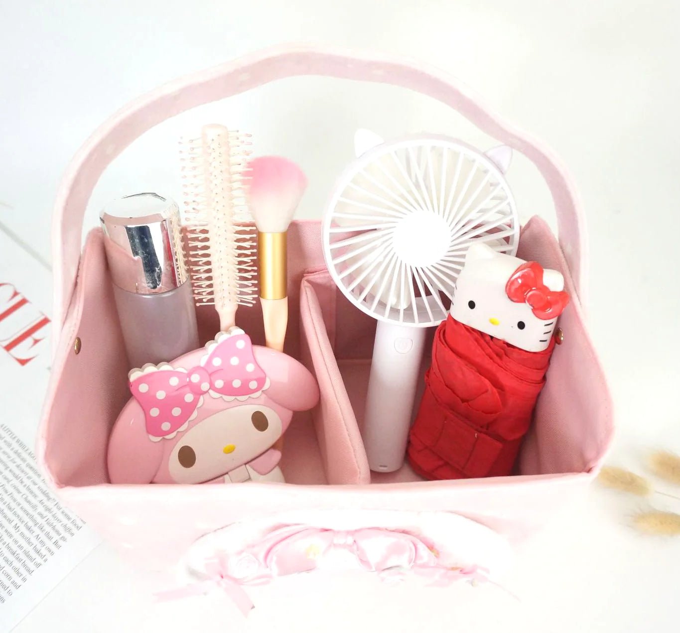 MyMelody Silky Bow Organizer