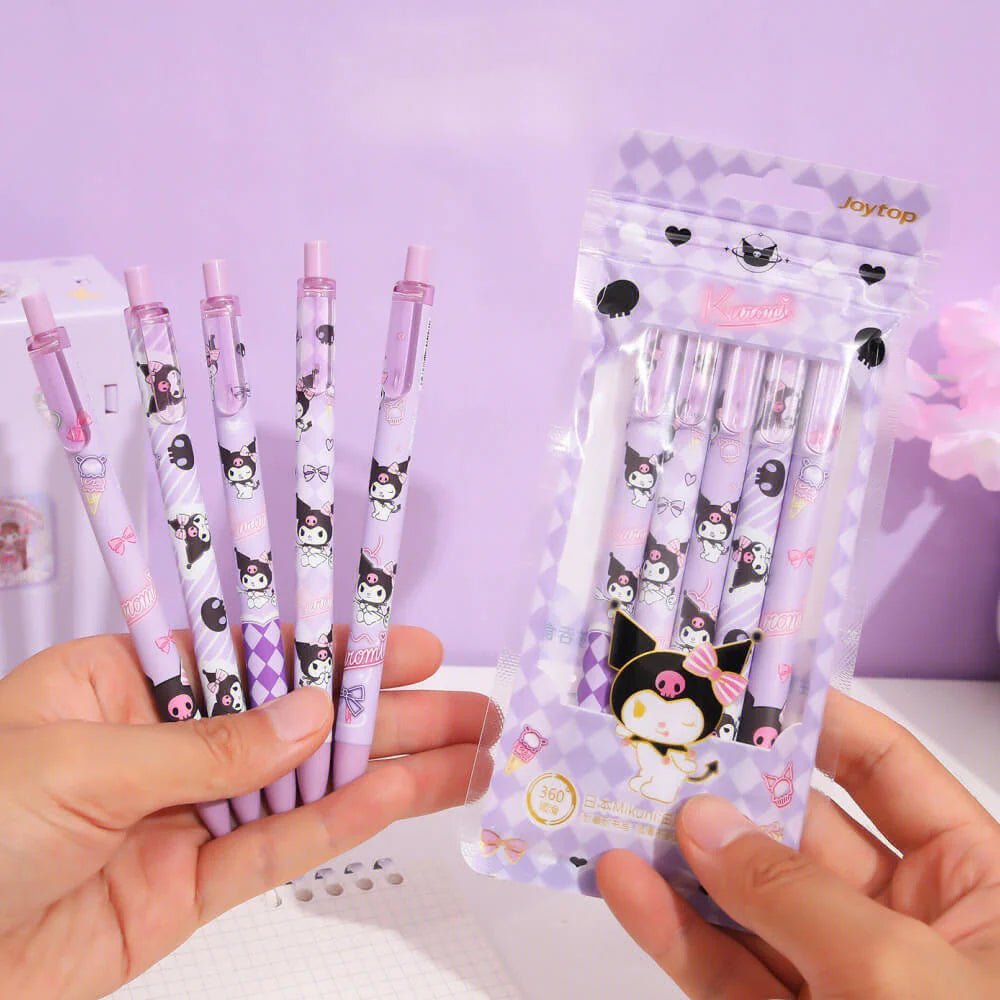 Pack of 5 Sanrio Gel Pen Set - In Kawaii Shop