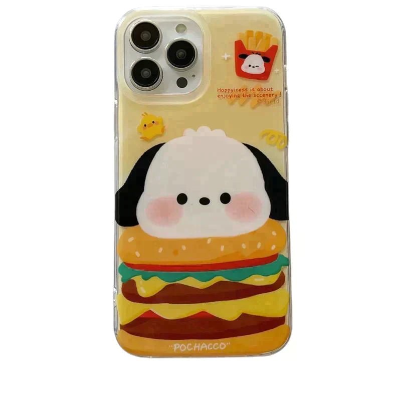Pochacco Burger Phone Case - InKawaiiShop <span style="background-color:rgb(246,247,248);color:rgb(28,30,33);"> Pochacco Burger Phone Case , PHONE CASE , InKawaiiShop , sanrio , inkawaiishop.com </span>