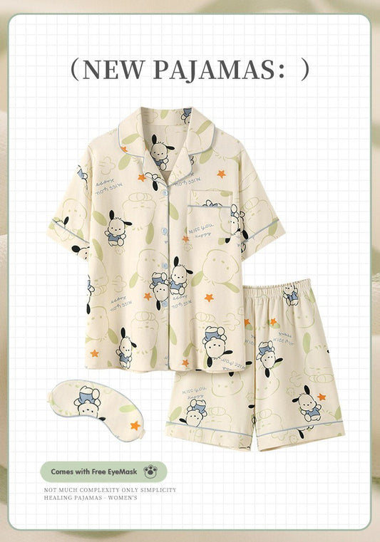 Pochacco Extra Comfort Pajamas Set - In Kawaii Shop