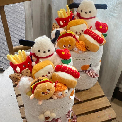 Pochacco Foodie Plushie Bouquet - In Kawaii Shop