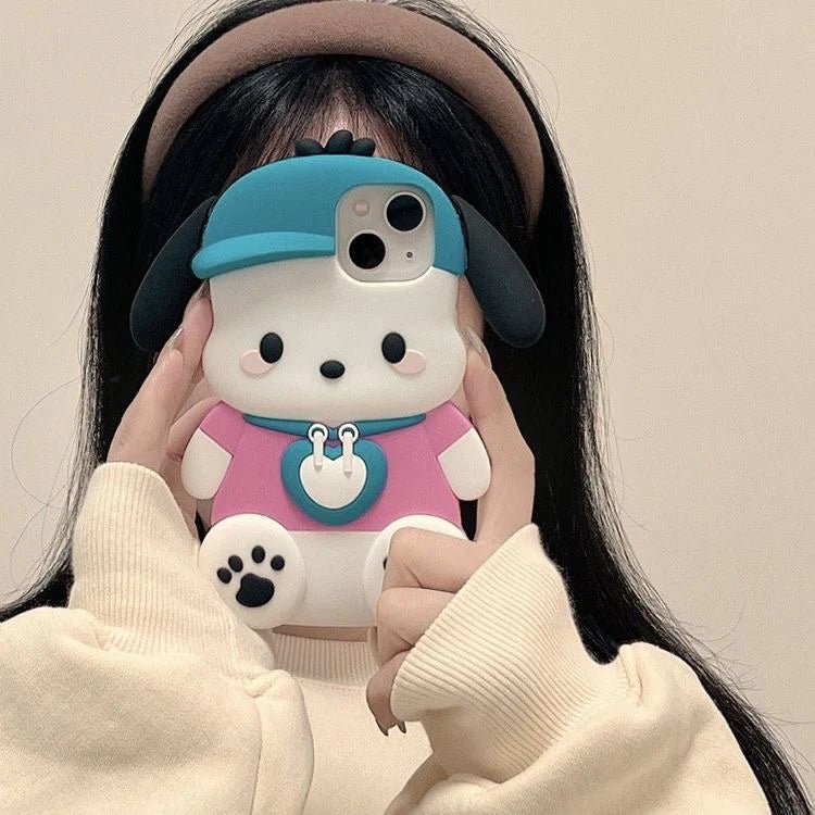 Pochacco in Hoodie Phone Case