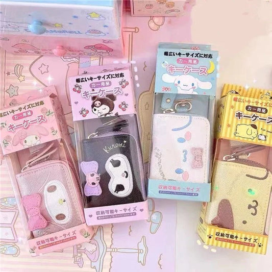 Sanrio Car Key Keychain Wallet - In Kawaii Shop