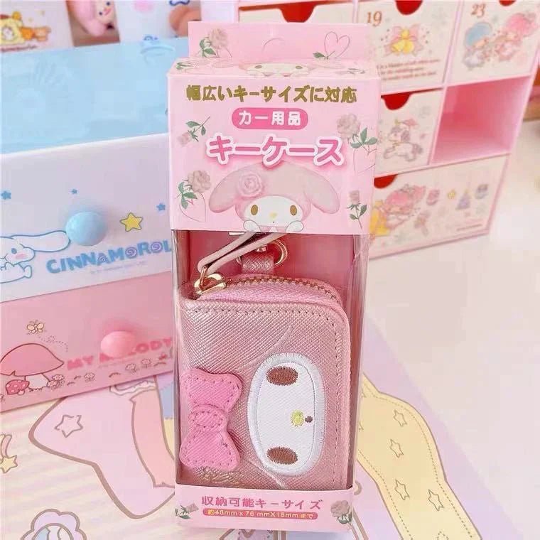 Sanrio Car Key Keychain Wallet - In Kawaii Shop