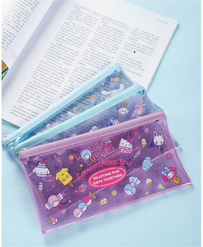Sanrio Character Clear Pouch - In Kawaii Shop