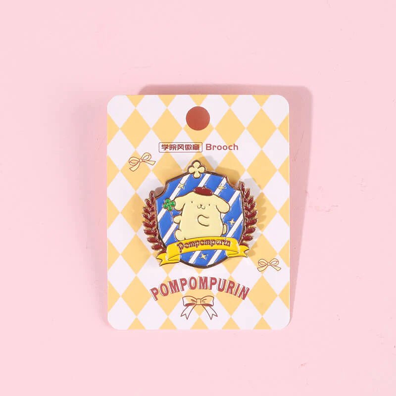 Sanrio College Style Metal Pin - In Kawaii Shop