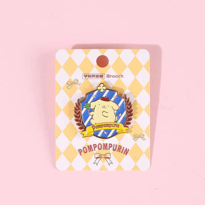Sanrio College Style Metal Pin - In Kawaii Shop