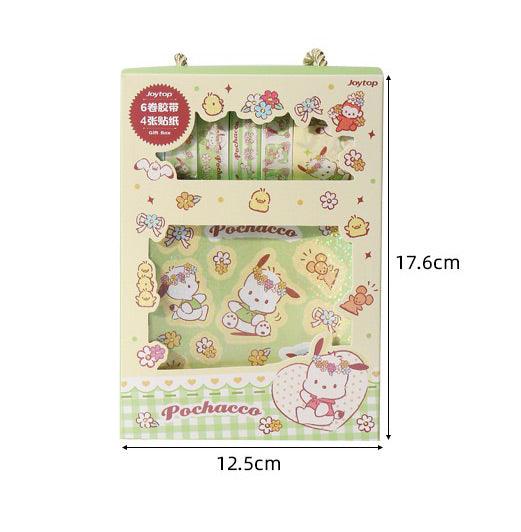 Sanrio Cute Stickers and washi Tapes Gift Box - In Kawaii Shop