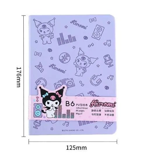 Sanrio Embossed Cover Notebook - In Kawaii Shop