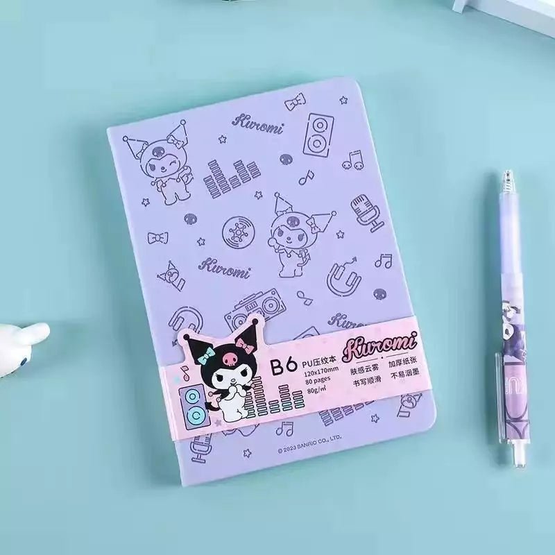 Sanrio Embossed Cover Notebook - In Kawaii Shop