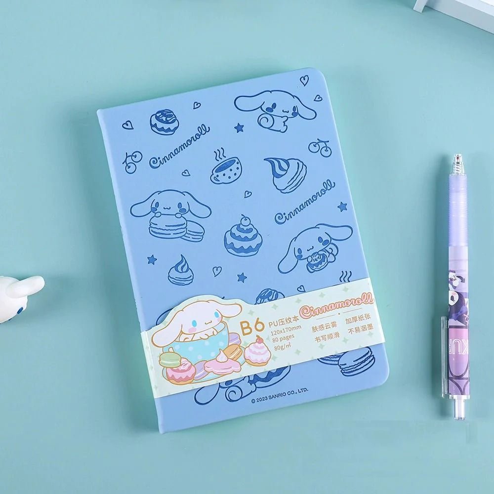 Sanrio Embossed Cover Notebook - In Kawaii Shop