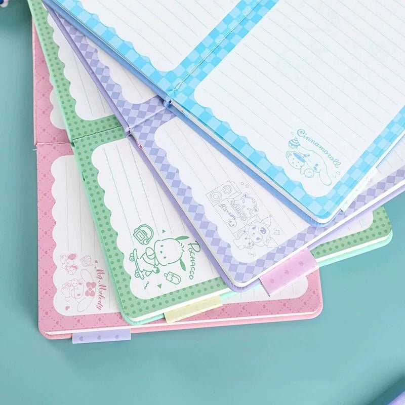 Sanrio Embossed Cover Notebook - In Kawaii Shop