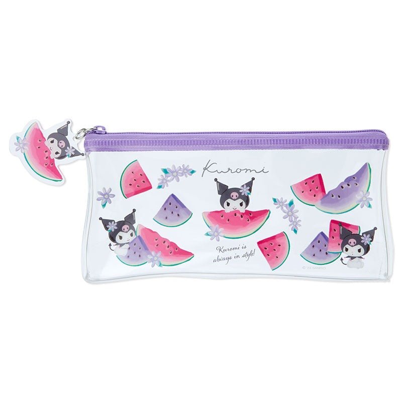 Sanrio Fruit Clear Storage Pencil Case - In Kawaii Shop