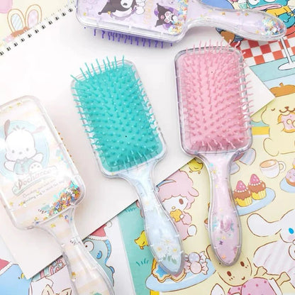 Sanrio Glittery Hair brush - In Kawaii Shop