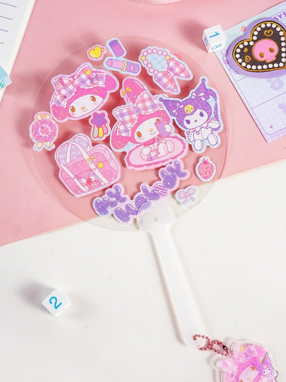 Sanrio Handmade DIY Transparent Fan Set