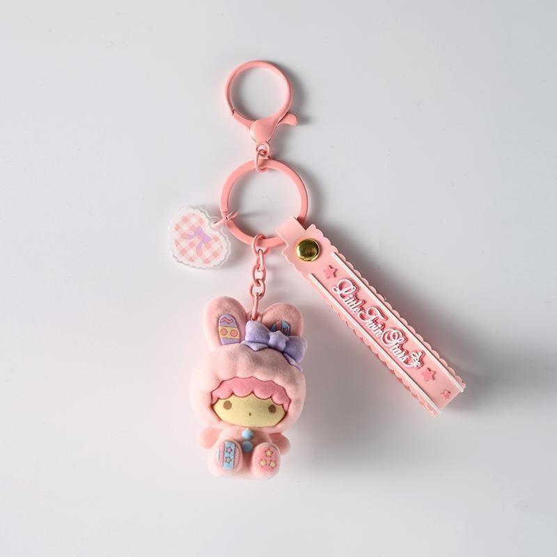 Sanrio PVC Flocked Keychain/Charm - In Kawaii Shop