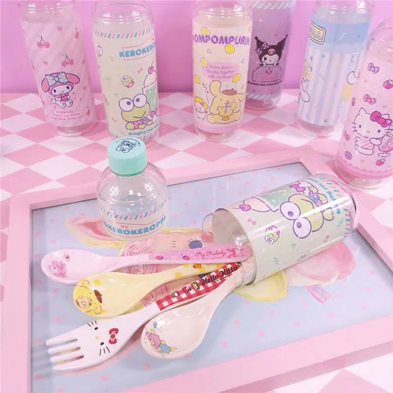 Sanrio Soda Bottle Container - In Kawaii Shop