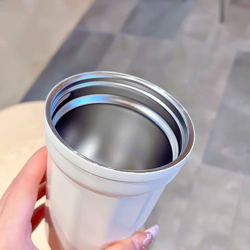 Sanrio Stainless Steel Thermo Large Capacity Tumbler Cup with Straw Lid  Handle – KawaiiGoodiesDirect