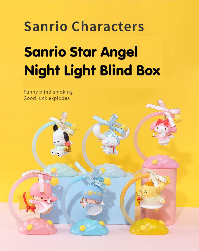 Sanrio Star Angel Night Light Blind Box - In Kawaii Shop