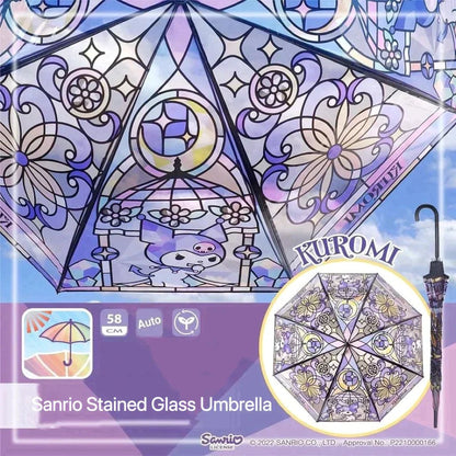 Sanrio Umbrella with Stained Glass Pattern - In Kawaii Shop