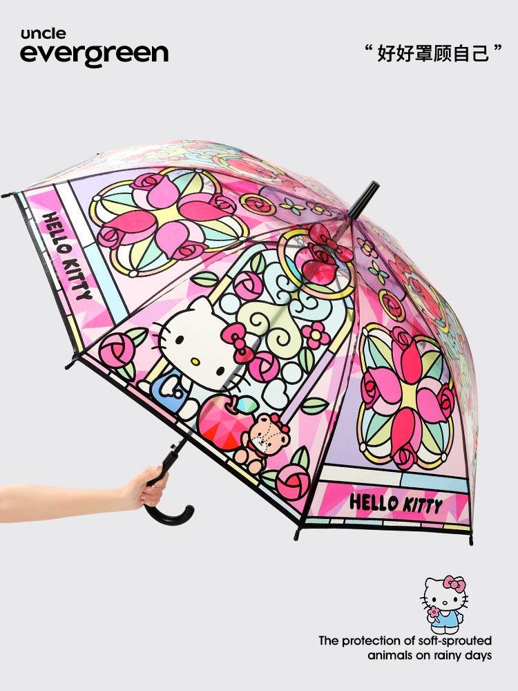 Sanrio Umbrella with Stained Glass Pattern - In Kawaii Shop