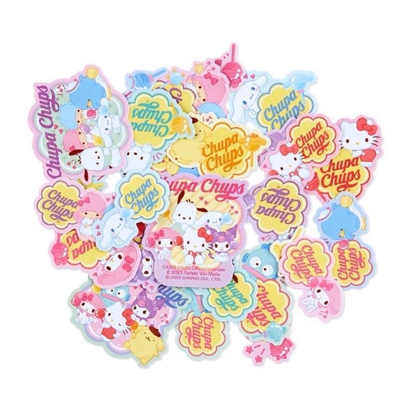 Sanrio X Chupa Chups Stickers Set - In Kawaii Shop