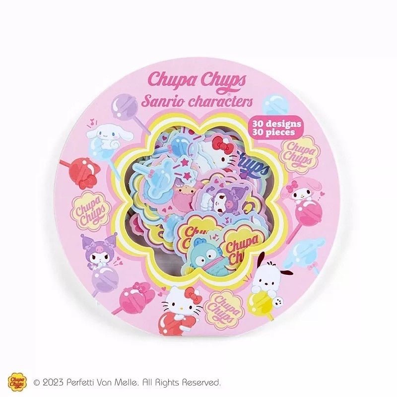 Sanrio X Chupa Chups Stickers Set - In Kawaii Shop