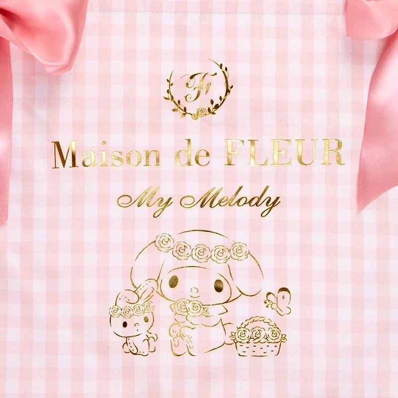 Sanrio x Maison De Fleur My Melody Gingham Tote Bag - In Kawaii Shop